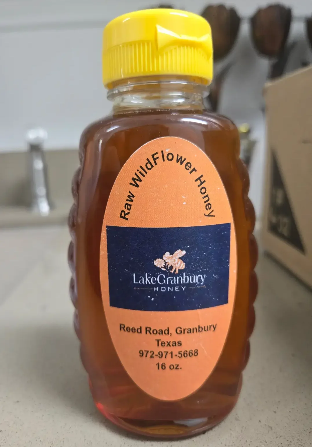 Lake Grandbury Honey Bottole